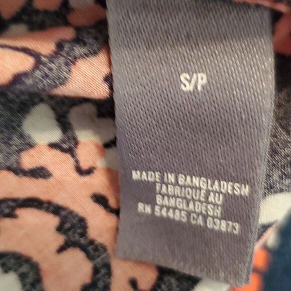 American Eagle Outfitters Women's Floral Paisley Crop Top Sz Small - Picture 8 of 8